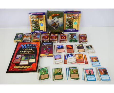 Magic The Gathering - A collection including The Official Encyclopedia, 2 x factory sealed Starter Level Games with CD-ROMs, 