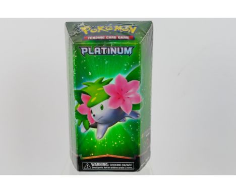 Pokemon - Pokemon trading cards - Platinum Flourish theme deck. The set appears to be factory sealed in its unopened wrapper 