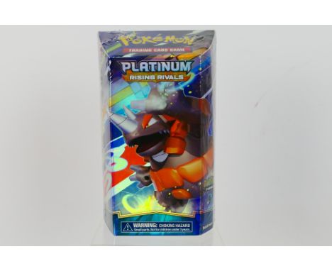 Pokemon - Pokemon trading cards - Platinum Rising Rivals Drill Point theme deck. The set appears to be factory sealed in its 