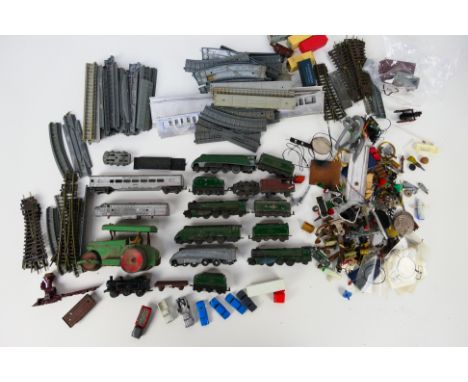 Lone Star - Dinky - Peco - A group of items including Lone Star track and locomotives, some Peco N gauge track sections and a