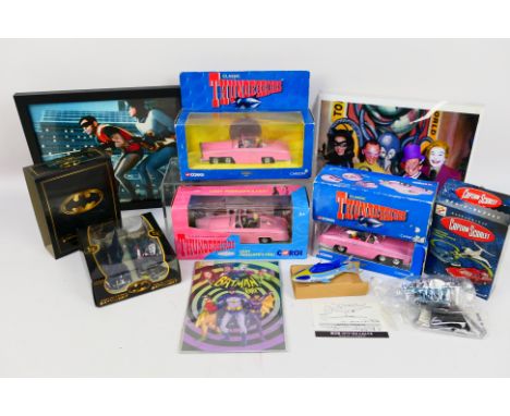 Corgi Toys - Konami - Other - A boxed group of TV related diecast and plastic models with some TV related ephemera. Lot inclu