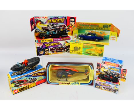 Corgi Toys - A boxed collection of original TV related Corgi Toys, all contained within reproduction boxes. Lot includes Corg