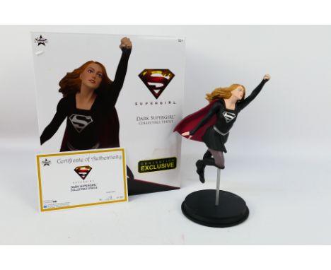 DC Comics - A boxed Limited Edition 'Icon Heroes' San Diego Comic Con  2019 Exclusive 'Dark Supergirl' Collectable Statue. Th