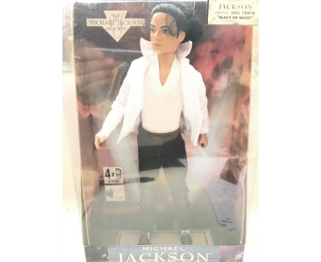 A Boxed Michael Jackson Doll by Street life.