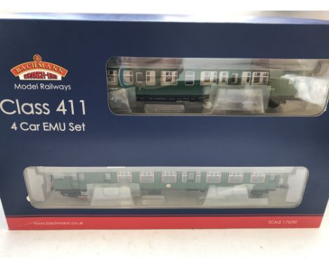 A Bachmann 4CEP EMU 7105 Late SR Multiple UNIT Green. Boxed #31-425. DCC.