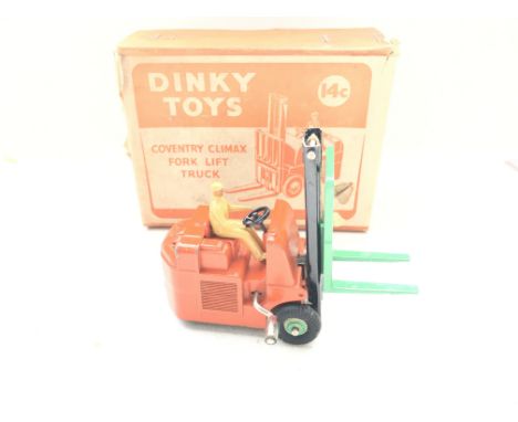 A Boxed Dinky Supertoys Coventry Climax Fork Lift Truck. #14C.