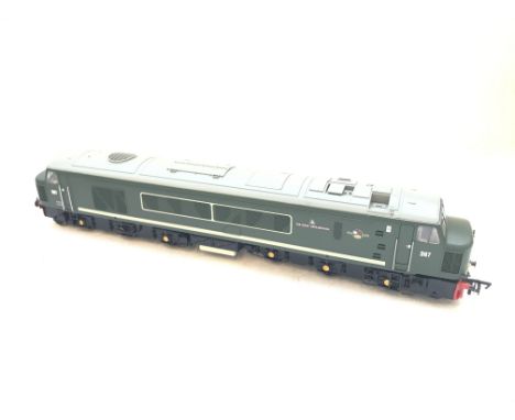 A Bachmann Class Diesel D67 'The Royal Artilleryman' BR Green. Boxed.