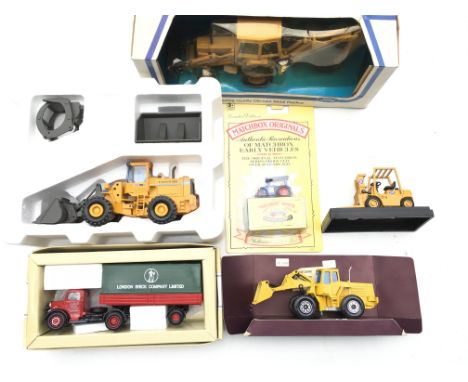 Collection of model Vehicles. Boxed.Including VME Volvo BM L150. Scale 1:50. BoxedCorgi classics Bedford Articulated. #97301.