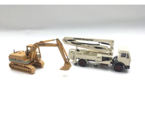 Collection of boxed Vehicles.Schwing BPL 600 HD #170Dresser 625 E 1:50 Scale.