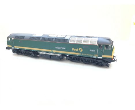A Bachmann Class 57/0 Diesel 7602 First Great Western. DCC Ready #32-752 Boxed.