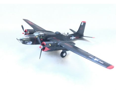 A Hobbymaster A-26c Invader boxed Scale 1:72 boxed.