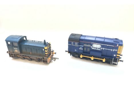 2 X Bachmann. A 04 Diesel Shunter D2267 BR Blue Weathered #31-340 and a 09 Diesel Shunter 09006 Mainline #32-116. Both Boxed.