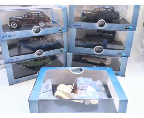 A Collection of Oxford Automobile models scale 1/43. Boxed.