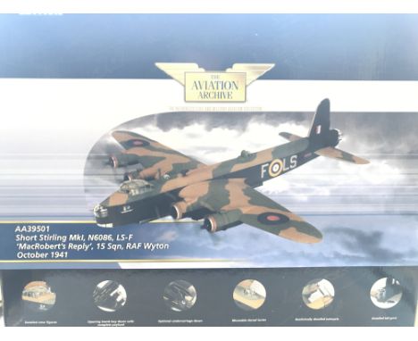 A Corgi Stirling MkI. #AA39501 Boxed. Scale 1:72.