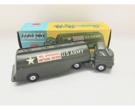 A boxed Corgi Army fuel Tanker. #1134