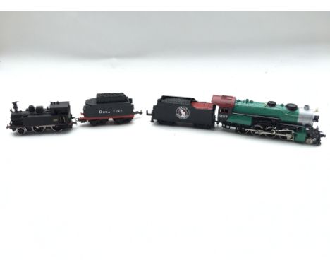 Pair of model trains.Bachmann steam locomotive #41-654Electrotren locomotive #4001