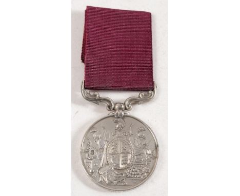 A Victorian Army LSGC medal to 'Corp Geor Argent 58th Foot':.