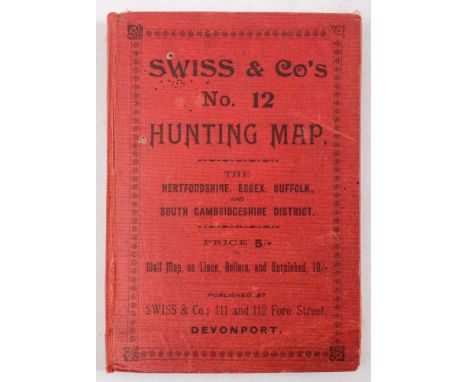Swiss and Co Number 12 Hunting Map:, (no date).