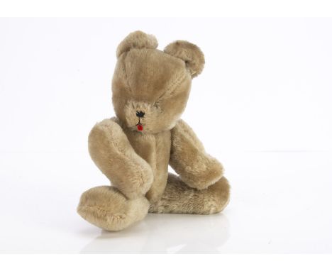 The childhood bear of Jan Felix Kelemen a World War Two Czechoslovakian refugee, a late 1920s Czechoslovakian teddy bear with