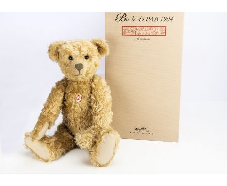 A Steiff limited edition Bärle 43 PAB 1904, 197 for 2004, in original box with certificate