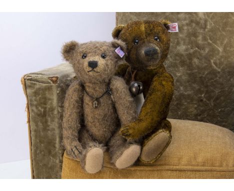 Two Steiff limited edition teddy bears, including Rattle Bear 682 of 1500 in original box for year 2013; a limited edition Da