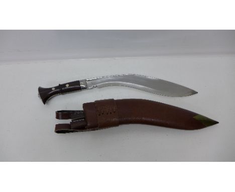 A kukri with scabbard