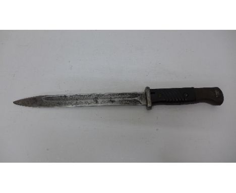 A bayonet, the blade marked lpp, 401, no scabbard