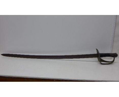 A sword, no scabbard