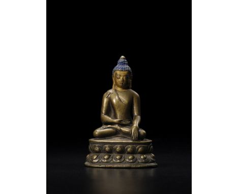 STATUETTE DE BOUDDHA EN LAITONTIBET, VERS XIIE SIÈCLEHimalayan Art Resources item no. 4645 10.2 cm (4 in.) highFootnotes:A BR