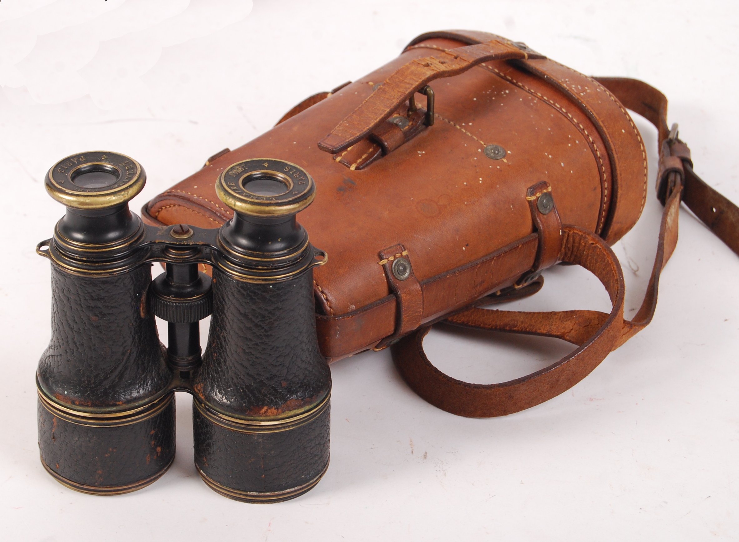 A collection of 3x pairs of WWI First World War related binoculars. All