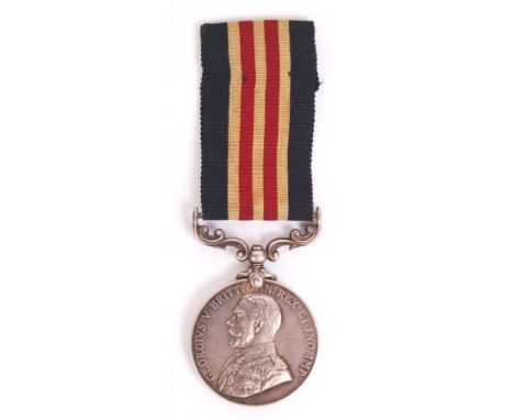 A WWI First World War Military Medal (MM) awarded to a 11761 Sjt. H. Farr of the 2/ K.O.S.B ( King's Own Scottish Borderers )