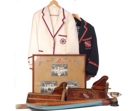 A fascinating and historically important collection of items relating to a rower from St Catharine's College, Oxford in the 1