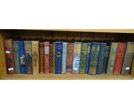 Shelf of Vintage childrens books.