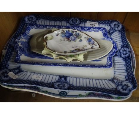 Various decorative plates.