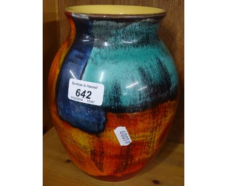 Poole Pottery abstract vase.
