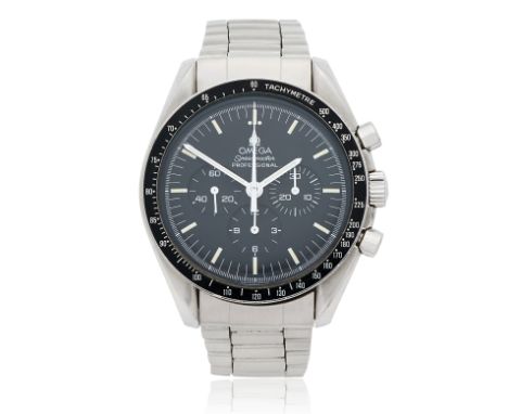 Omega. A stainless steel manual wind chronograph bracelet watchModel: Speedmaster ProfessionalReference: ST 145.022Date: Purc