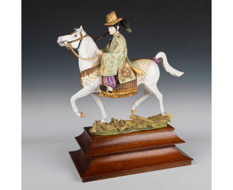 Limited edition 25 of 25; hand crafted and hand painted by Richard Sefton. The Chigo represents the pageboy of the gods and i