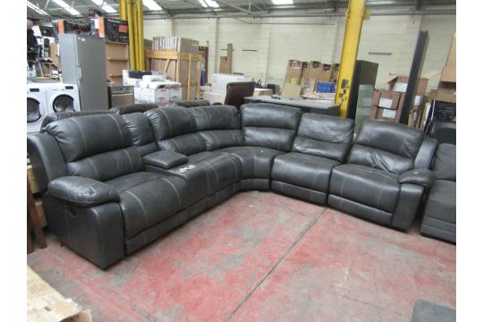 Pulaski Dunhill Brown Leather Power Reclining Sectional Sofa No Major Damage Features 2 Electri - Pulaski Leather Power Reclining Sofa Pulaski Dunhill Brown Leather Power Reclining Sectional Sofa No Major Damage Features 2 Electri - Pulaski Leather Power Reclining Sofa