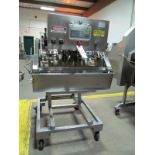 CV Prod. A/600 Vacuum Sealer w/ Bay Stretcher & Drop Table; S/N 0437-13