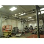 Bridge Crane ½ Ton Hoist, Approx. 20'x22' w/ S.S. Cross Beams & Galvanized Heavy Beams