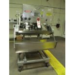 CV Prod. A/600 Vacuum Sealer w/ Bay Stretcher & Drop Table; S/N 0437-11