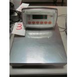 Rinstrum mod. X320 Digital Platform Scale 12"x12", 300lb. Cap.