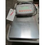 Rinstrum mod. X320 Digital Platform Scale 12"x12", 300lb. Cap.