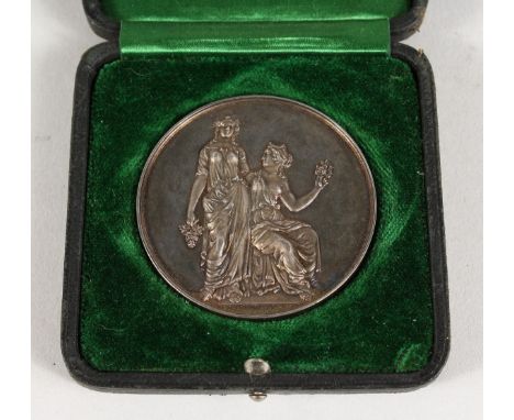 MASSACHUSETTS HORTICULTURAL SOCIETY MEDALLION awarded to Charles Sander, 1921,