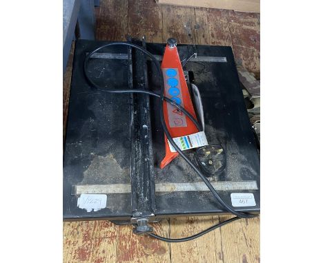 A 240v electric tile cutter, shipping unavailable
