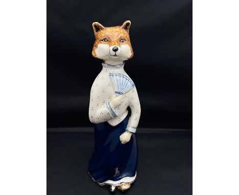 A Rye Cinque Ports ceramic figurine of a vixen