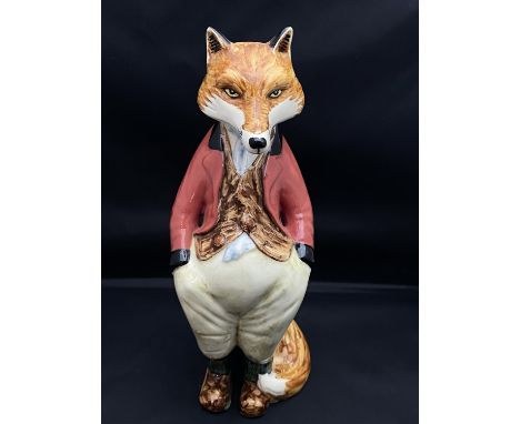 A Rye Cinque Ports ceramic figurine of a fox