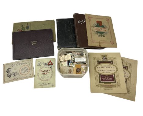 Large quantity of cigarette cards loose and in albums including Edwards, Ringer &amp; Bigg Cinema Stars; Wills Allied Army Le