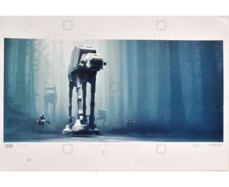 Estate of Dave Prowse - Star Wars - Artwork - 'Recon Team Endor' by Malcolm Tween - lithograph digital artwork print, artist'