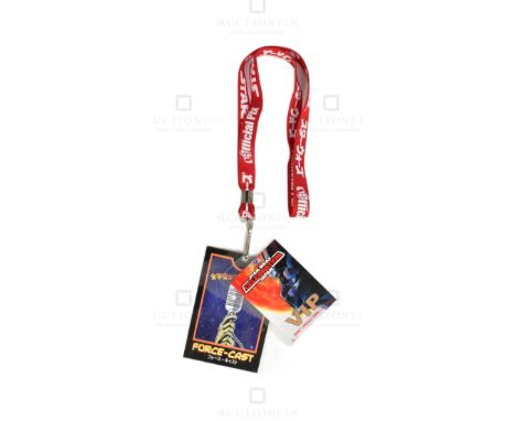 Estate of Jeremy Bulloch - Star Wars Celebration Japan 2008 - Bulloch's personally owned &amp; worn lanyard from the event. F